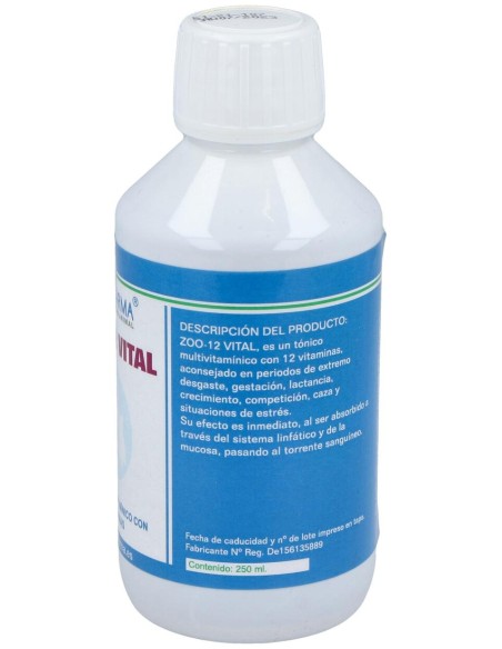Zoo-12 Vital Perros Y Gatos 250Ml.