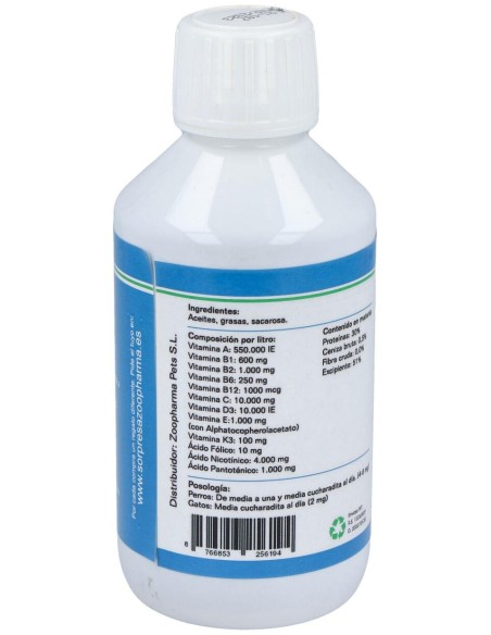 Zoo-12 Vital Perros Y Gatos 250Ml.