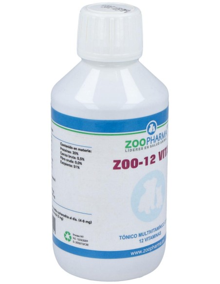 Zoo-12 Vital Perros Y Gatos 250Ml.