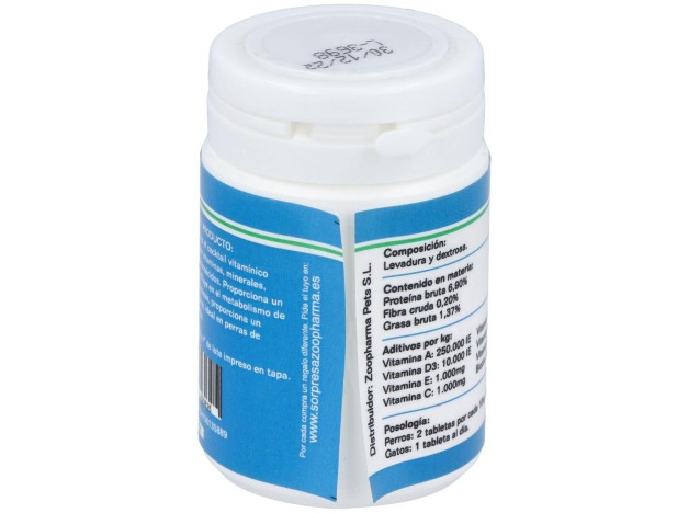 Zoo-30 Vitamins Perros Y Gatos 30Comp