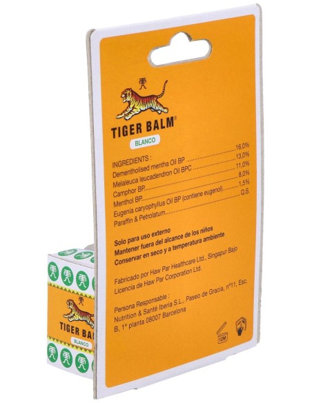 Bálsamo De Tigre Blanco, 19 G