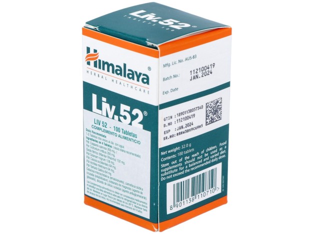 Himalaya Liv.52 100Caps