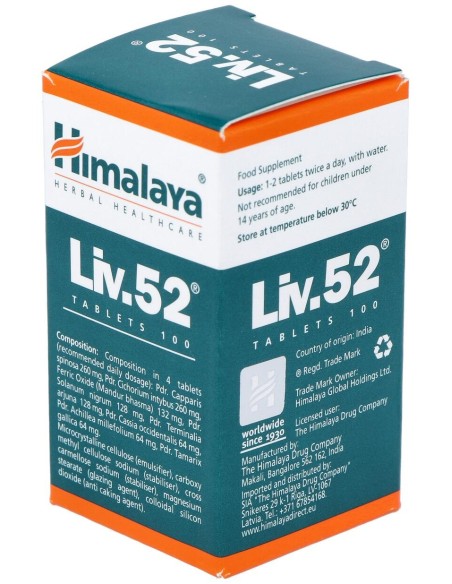 Himalaya Liv.52 100Caps