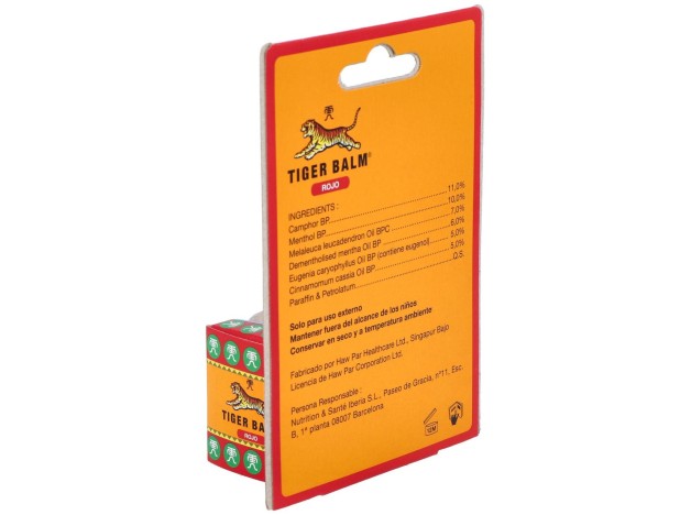 Bálsamo De Tigre Rojo, 19 G
