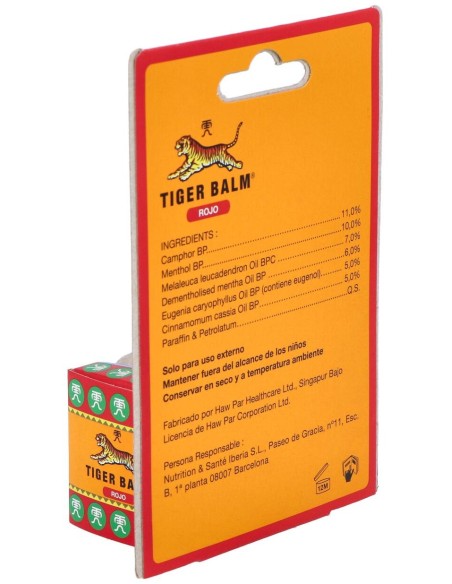 Bálsamo De Tigre Rojo, 19 G
