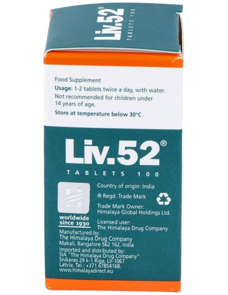 Himalaya Liv.52 100Caps