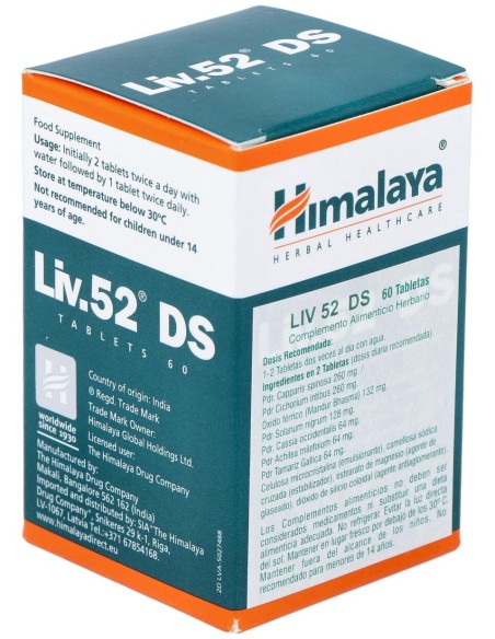 Himalaya Liv-52 Ds 60Caps