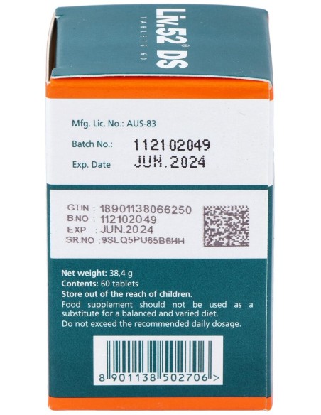 Himalaya Liv-52 Ds 60Caps