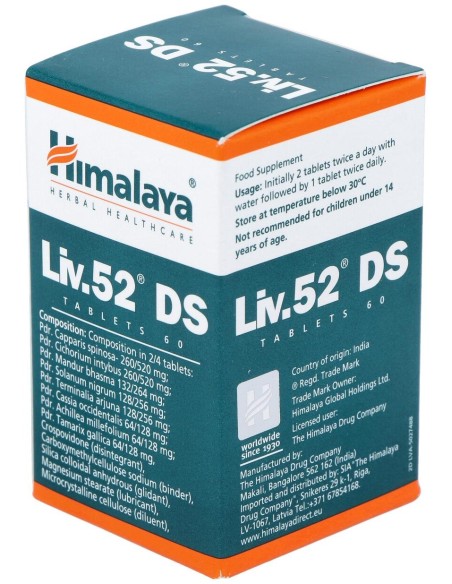 Himalaya Liv-52 Ds 60Caps