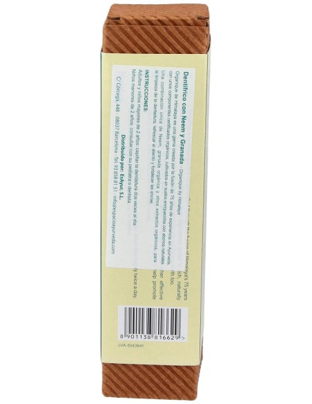 Himalaya Herbals Dentífrico De Neem Y Granada 150Ml