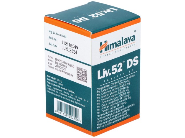 Himalaya Liv-52 Ds 60Caps