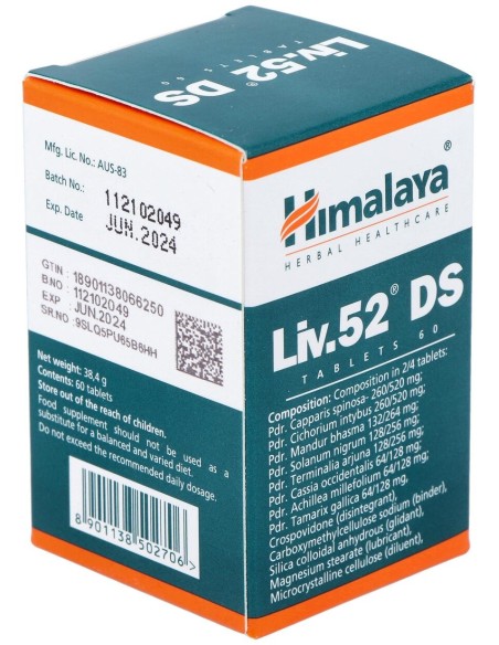 Himalaya Liv-52 Ds 60Caps