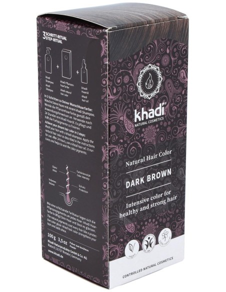 Tinte Herbal Color Castaño Oscuro 100Gr.