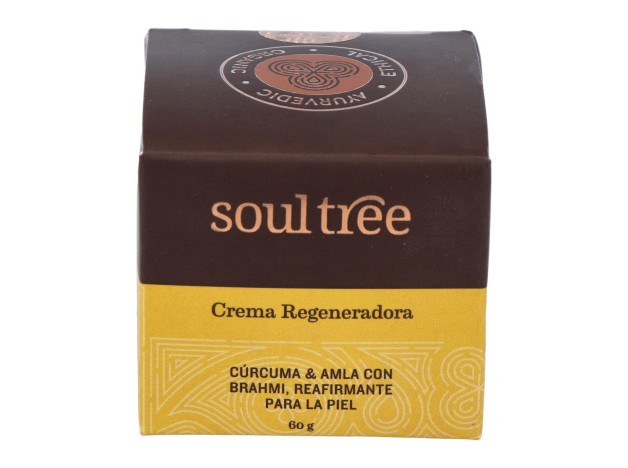 Crema Facial Regeneradora Curcuma Amla Bhrami 60Gr