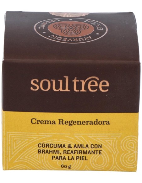 Crema Facial Regeneradora Curcuma Amla Bhrami 60Gr