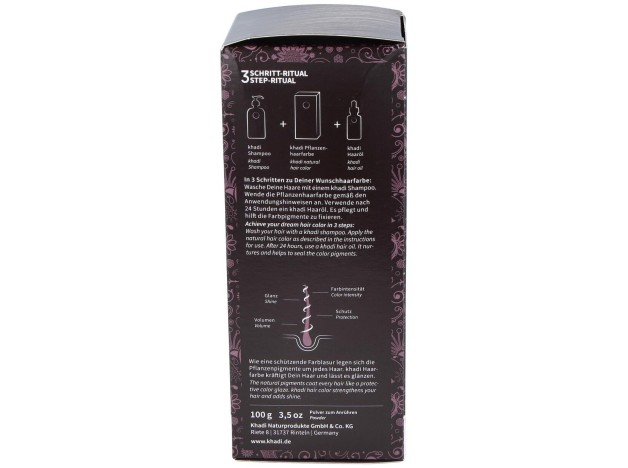 Tinte Herbal Color Castaño Oscuro 100Gr.