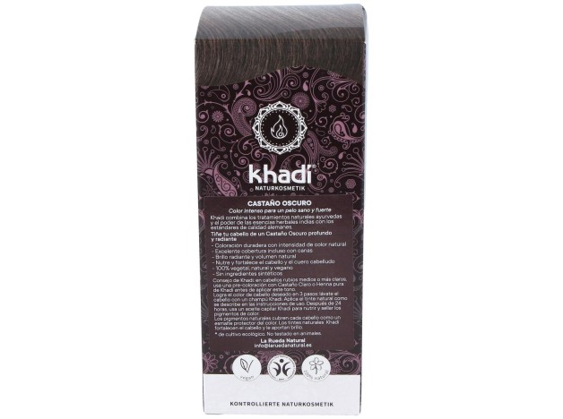 Tinte Herbal Color Castaño Oscuro 100Gr.