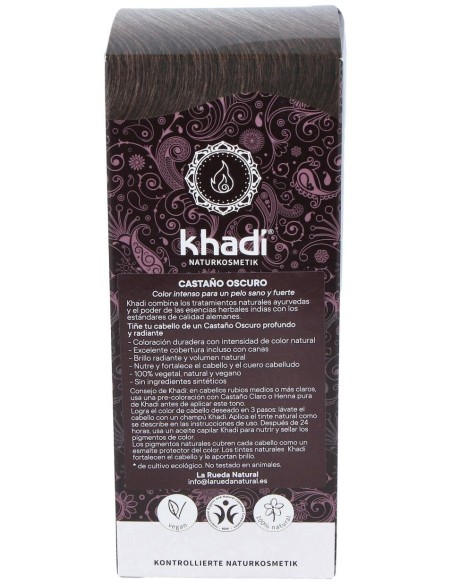Tinte Herbal Color Castaño Oscuro 100Gr.