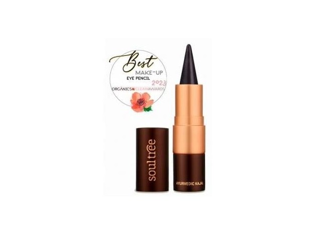 Soultree Lapiz Delineador Kajal Negro Puro 3G