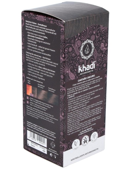 Tinte Herbal Color Castaño Oscuro 100Gr.