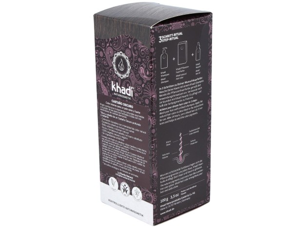 Tinte Herbal Color Castaño Oscuro 100Gr.