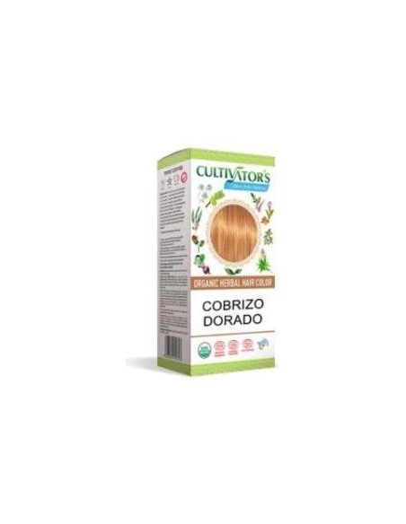 Cobrizo Dorado Tinte Organico 100Gr. Ecocert
