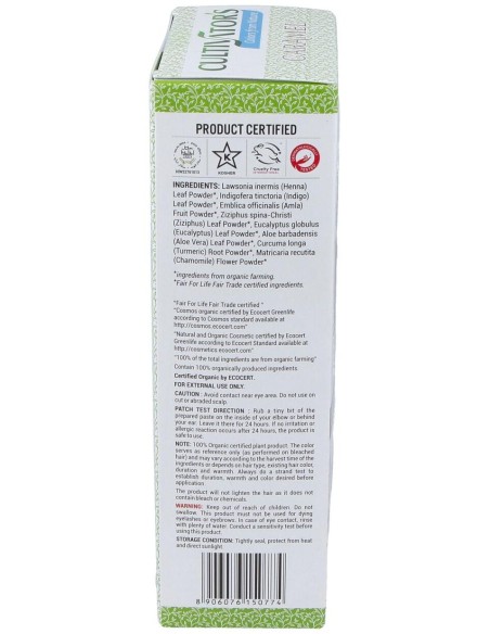 Cultivator'S Tinte Orgánico Herbal Caramelo 100G