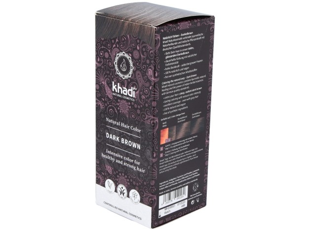 Tinte Herbal Color Castaño Oscuro 100Gr.