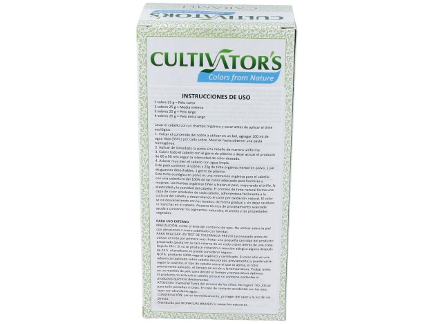 Cultivator'S Tinte Orgánico Herbal Caramelo 100G