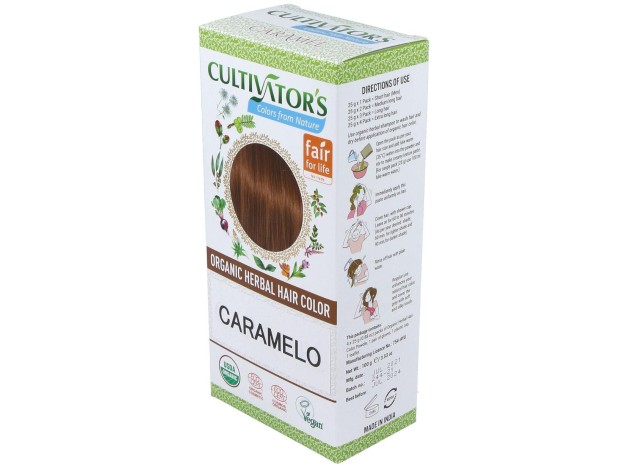 Cultivator'S Tinte Orgánico Herbal Caramelo 100G
