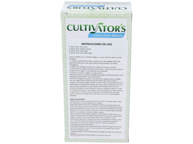 Cultivator'S Negro Tinte Orgánico 100G