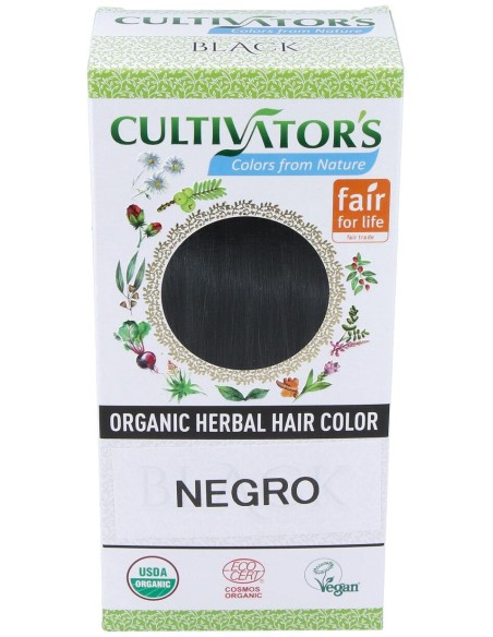 Cultivator'S Negro Tinte Orgánico 100G