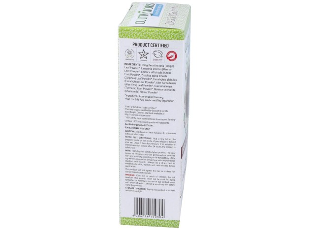 Castaño Dorado Oscuro Tinte Organico 100Gr Ecocert