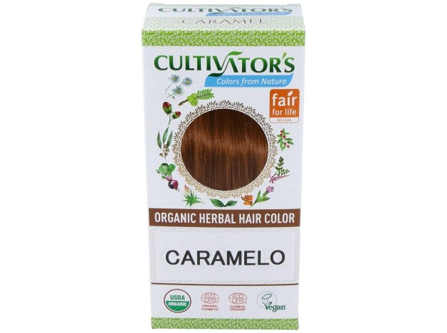 Cultivator'S Tinte Orgánico Herbal Caramelo 100G