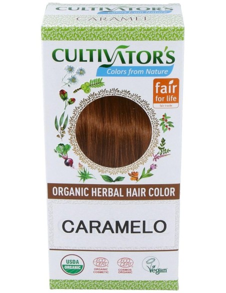 Cultivator'S Tinte Orgánico Herbal Caramelo 100G