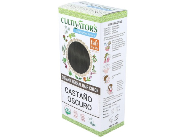 Cultivator'S Castaño Oscuro Tinte Orgánico 100G
