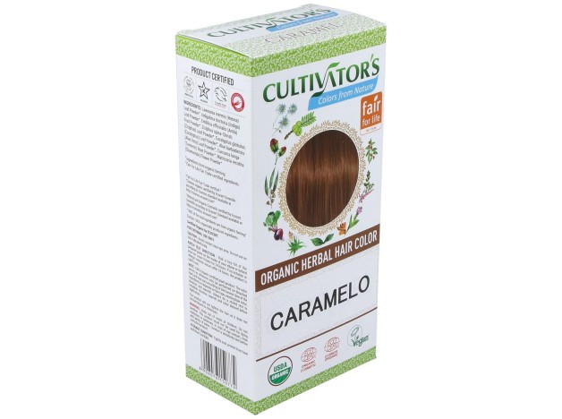 Cultivator'S Tinte Orgánico Herbal Caramelo 100G