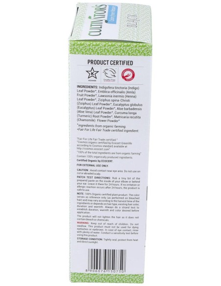 Cultivator'S Negro Tinte Orgánico 100G