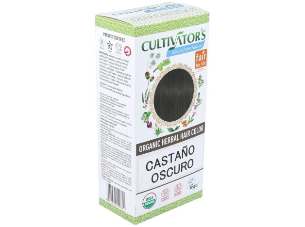 Cultivator'S Castaño Oscuro Tinte Orgánico 100G