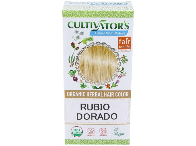 Cultivator'S Rubio Dorado Tinte Orgánico 100G