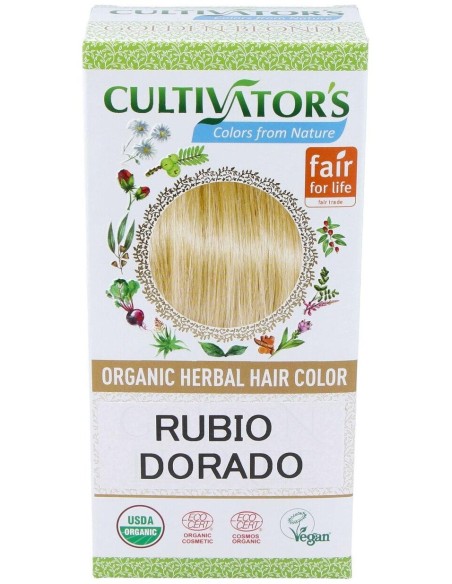 Cultivator'S Rubio Dorado Tinte Orgánico 100G