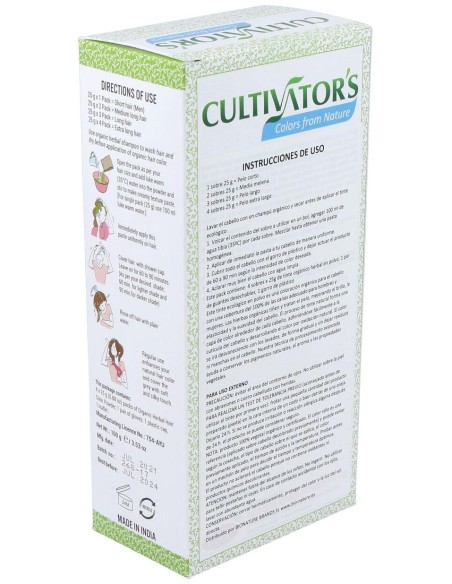 Cultivator'S Rubio Dorado Tinte Orgánico 100G