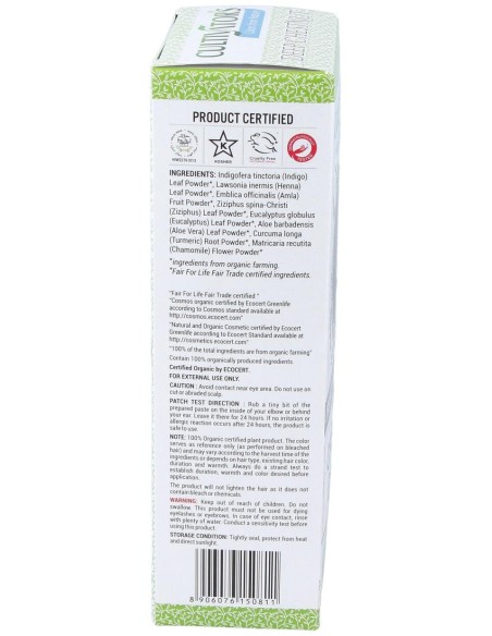 Cultivator'S Castaño Oscuro Tinte Orgánico 100G