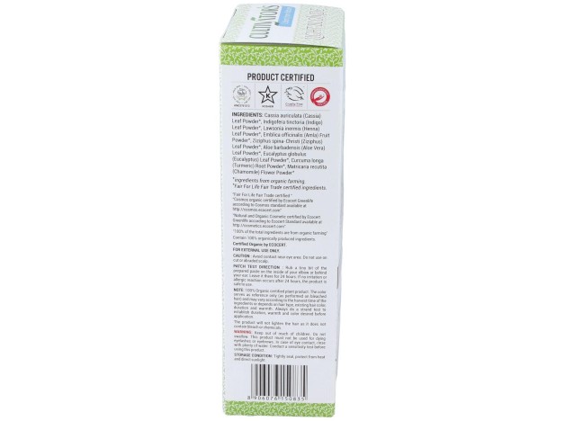 Rubio Claro Tinte Organico 100Gr. Ecocert