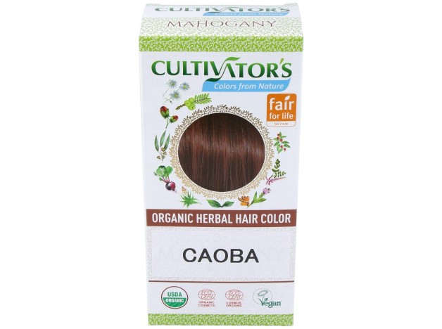 Caoba Tinte Organico 100Gr. Ecocert