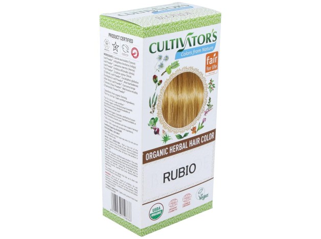 Rubio Tinte Organico 100Gr. Ecocert