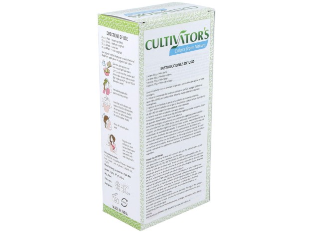 Castaño Dorado Claro Tinte Organico 100Gr. Ecocert