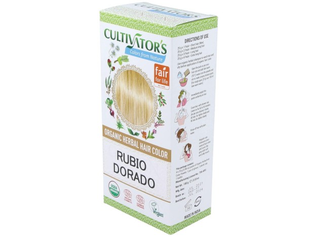 Cultivator'S Rubio Dorado Tinte Orgánico 100G