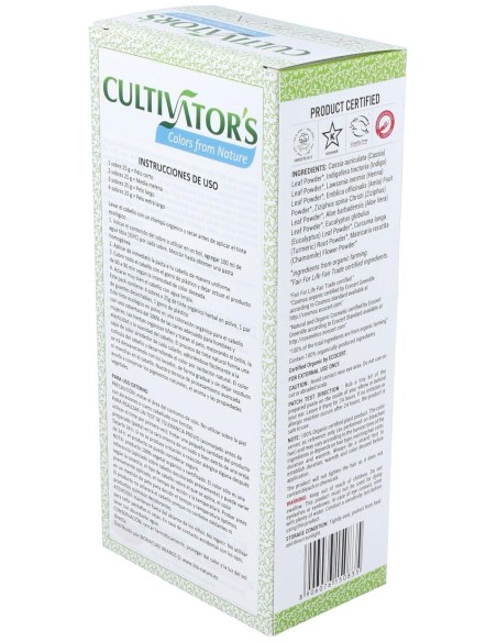 Rubio Claro Tinte Organico 100Gr. Ecocert