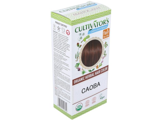 Caoba Tinte Organico 100Gr. Ecocert